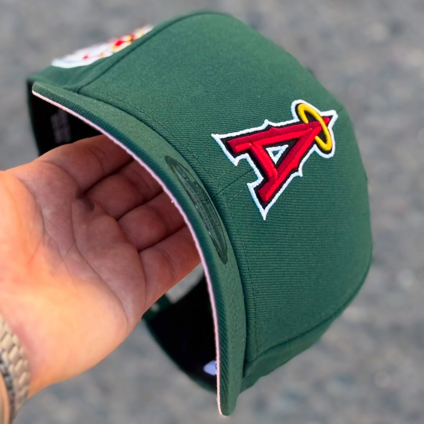 NEW ERA NEW ANGELS 35TH ANNIVERSARY EMBROIDERED CASUAL BASEBALL CAP