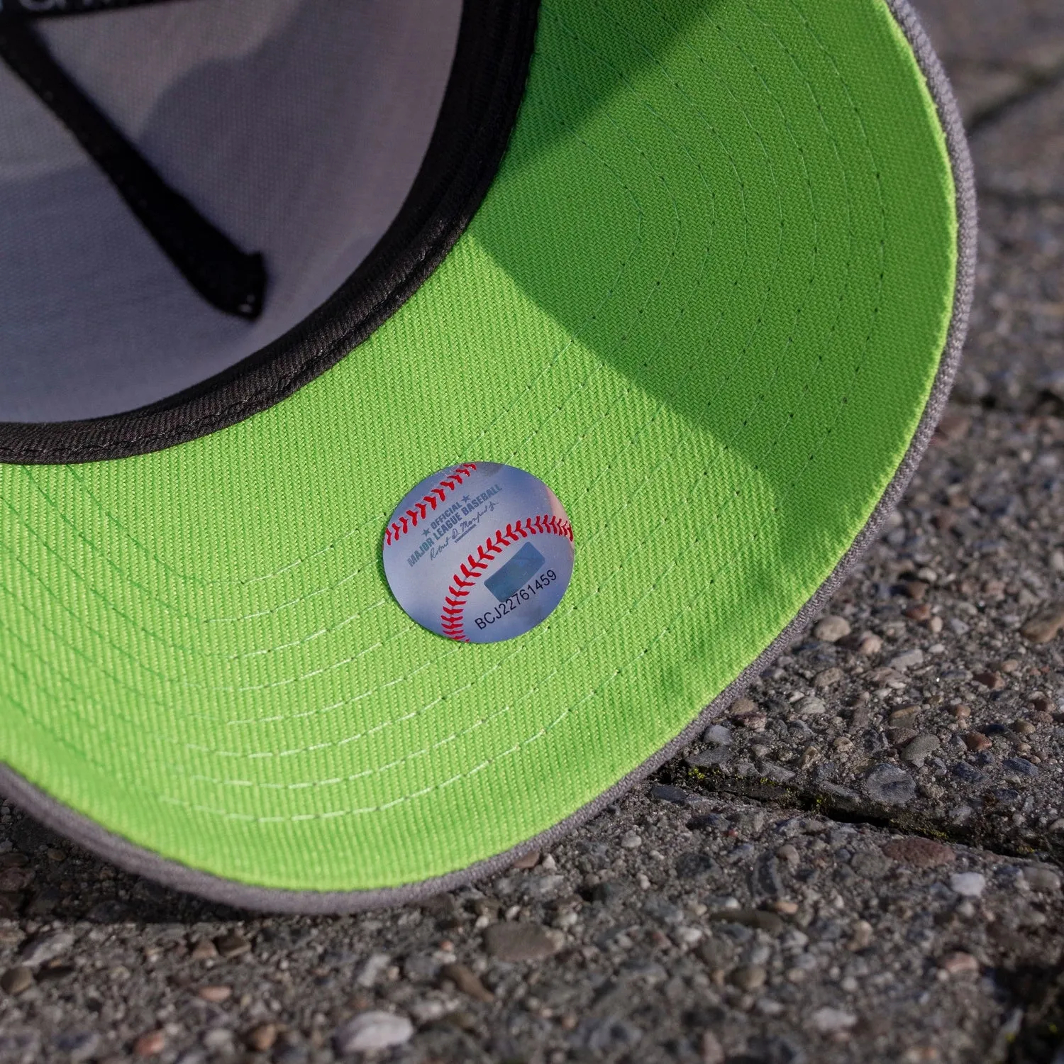 NEW ERA 9FORTY A-FRAME OAKLAND ATHLETICS ALL STAR GAME 1989 TWO TONE / ACTION GREEN UV SNAPBACK