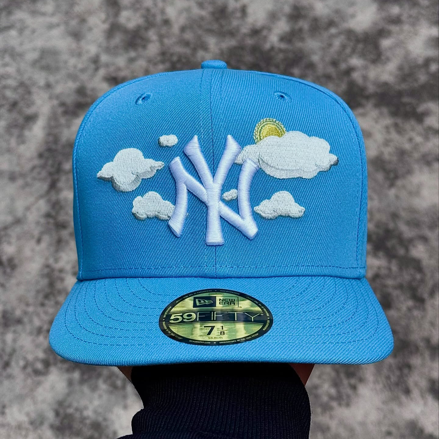 NEW ERA NEW YORK YANKEES MLB CLOUD EMBROIDERED CASUAL BASEBALL CAP