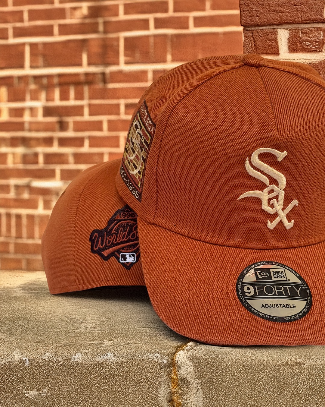 NEW ERA CHICAGO WHITE SOX COMISKEY PARK EARTHY BROWN EDITION 9FORTY A FRAME SNAPBACK HAT