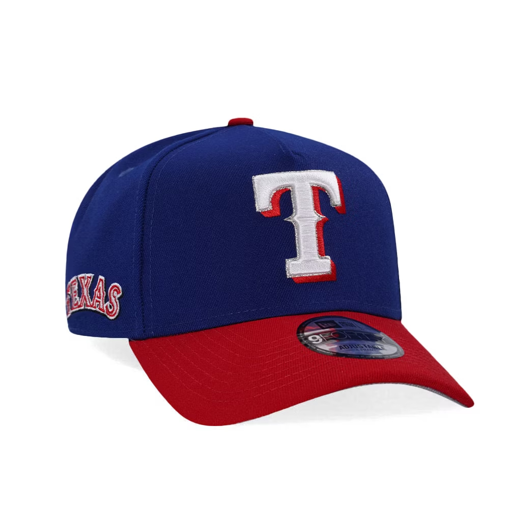 NEW ERA NAVY BLUE & RED-TEXAS DALLAS RANGERS 9FORTY TRUCKER