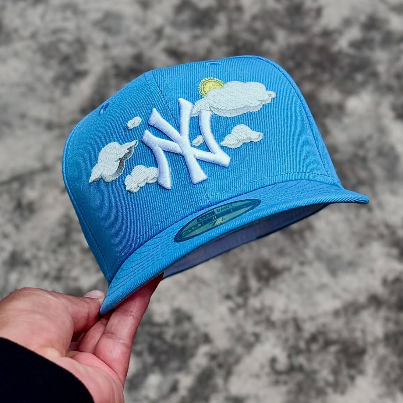 NEW ERA NEW YORK YANKEES MLB CLOUD EMBROIDERED CASUAL BASEBALL CAP