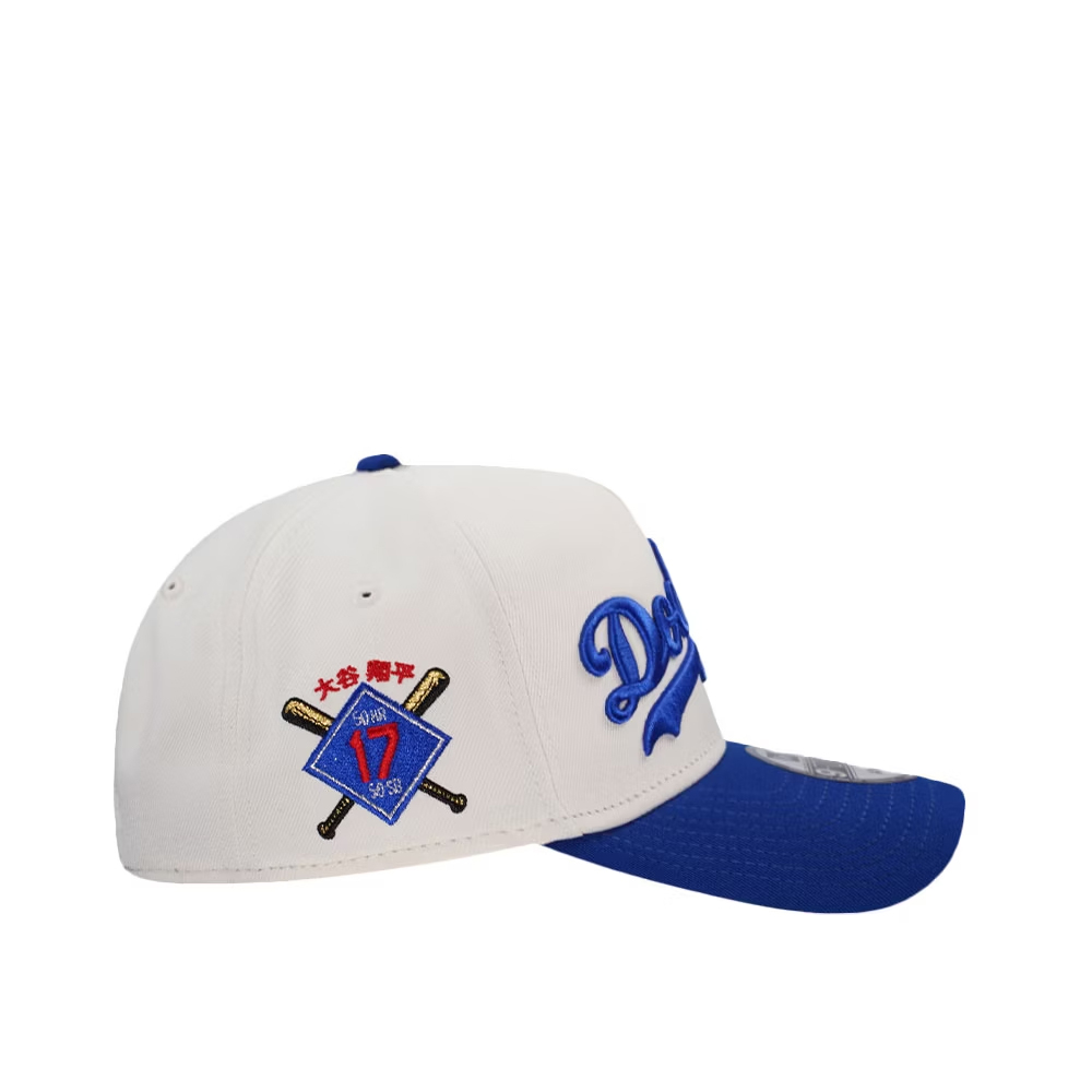 NEW ERA LOS ANGELES DODGERS OHTANI 17 CHROME TWO TONE PRIME EDITION 9FORTY A FRAME SNAPBACK HAT