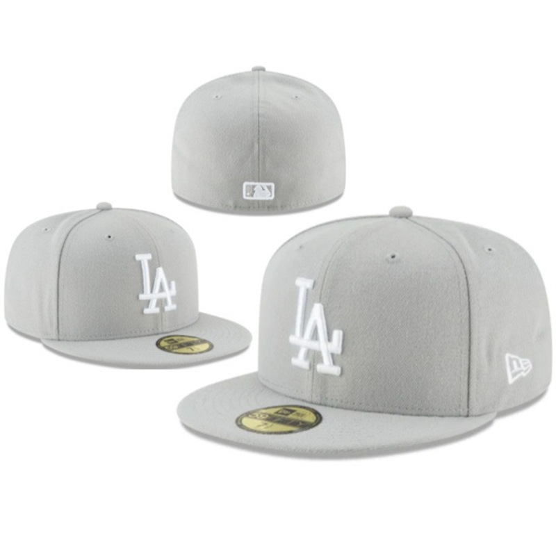 NEW ERA EXCLUSIVE 59FIFTY SMOKE GREY LOS ANGELES DODGERS