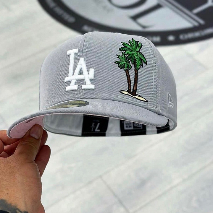 NEW ERA LOS ANGELES PALMS TREE EMBROIDERED CASUAL BASEBALL CAP