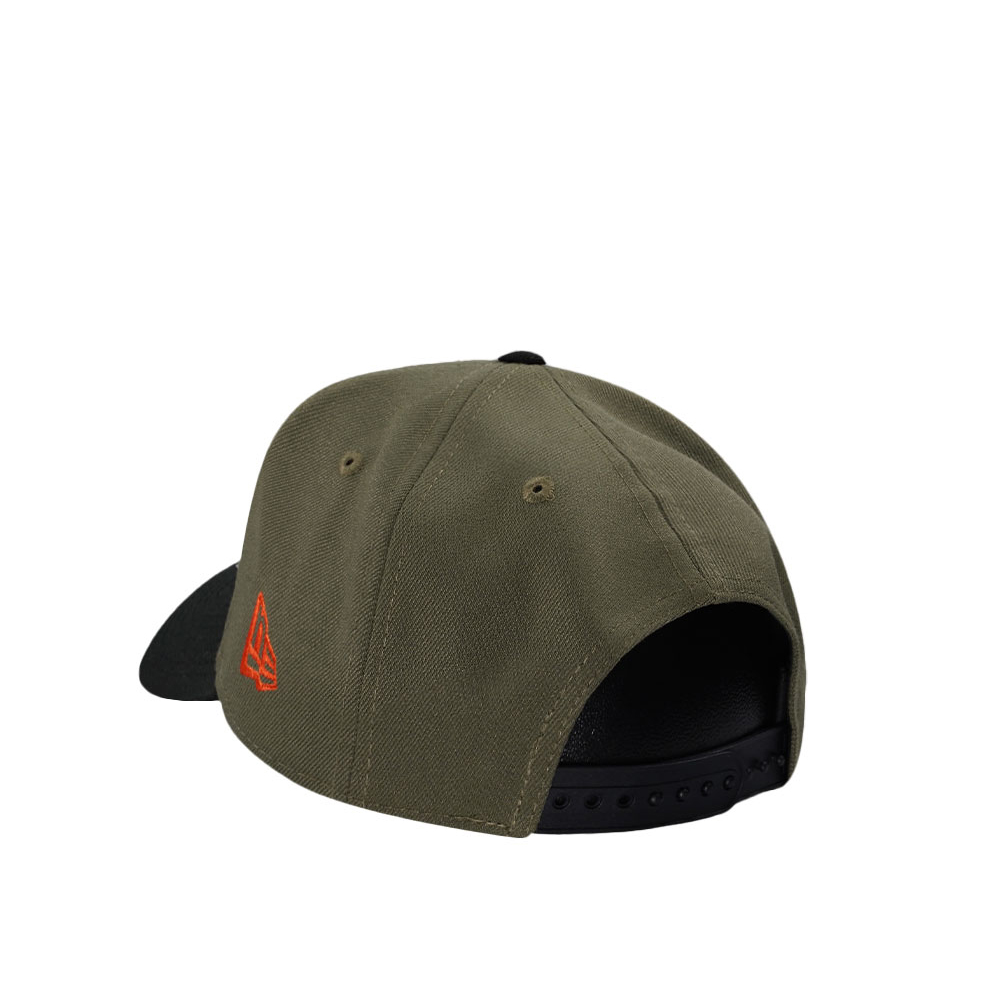 NEW ERA 59FIFTY SAN FRANCISCO GIANTS HARVEST BROWN BLACK CLAMP CAP-BLACK & ORANGE