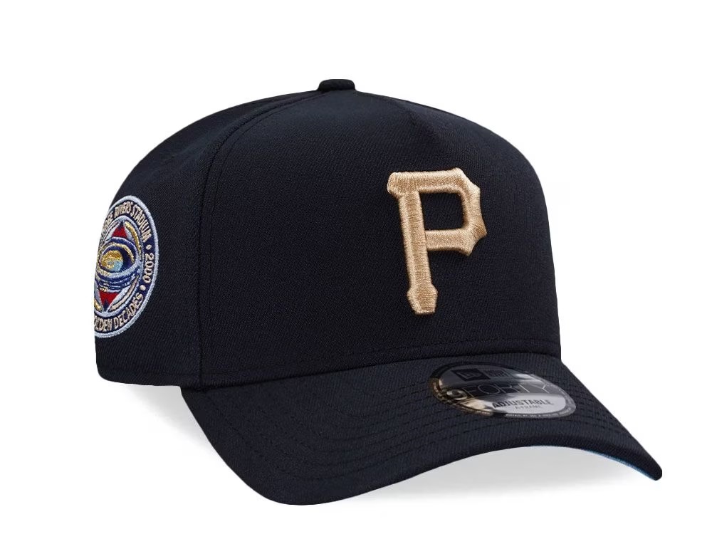 NEW ERA PITTSBURGH PIRATES THREE RIVERS STADIUM BLUE ICE EDITION 9FORTY A FRAME SNAPBACK CAP