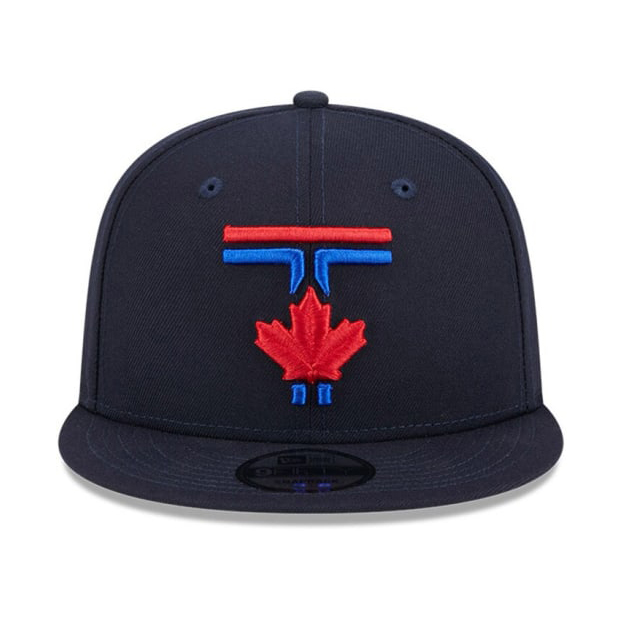 NEW ERA TORONTO BLUE JAYS BLUE 2024 MLB CITY CONNECT 9FIFTY MENS SNAPBACK HAT