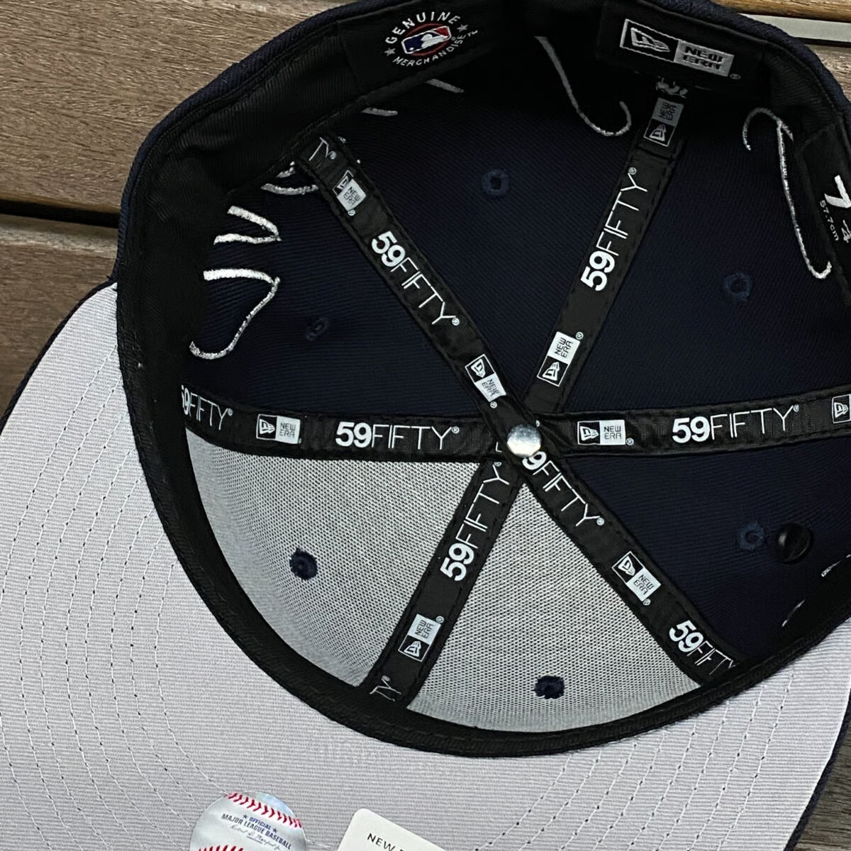 NEW ERA NEW YORK YANKEES 59FIFTY HISTORIC CHAMPS EMBROIDERED CASUAL BASEBALL CAP