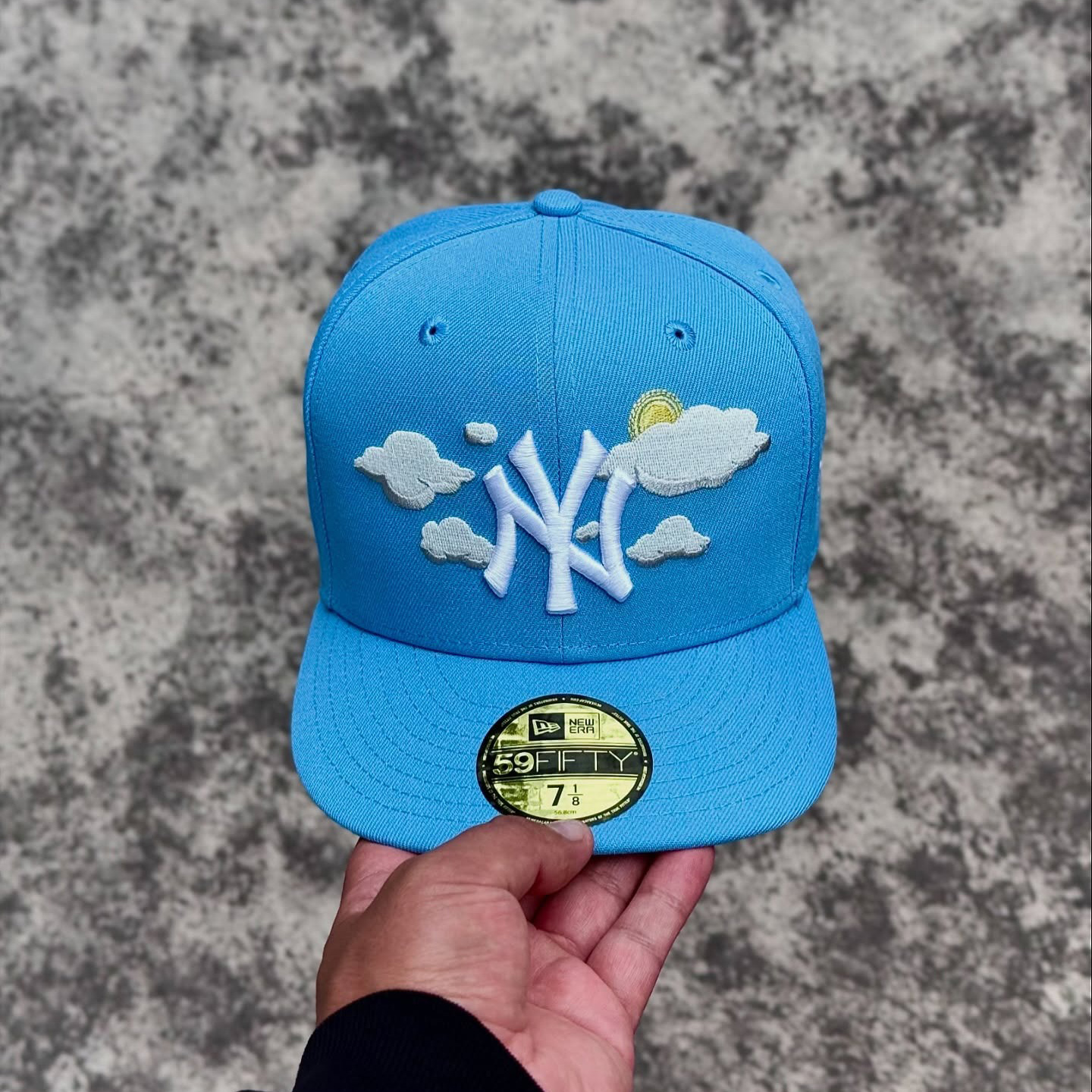 NEW ERA NEW YORK YANKEES MLB CLOUD EMBROIDERED CASUAL BASEBALL CAP