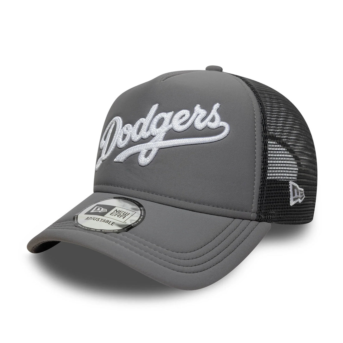 LOS ANGELES DODGERS MLB GREY BLACK UV / NEW ERA A-FRAME TRUCKER