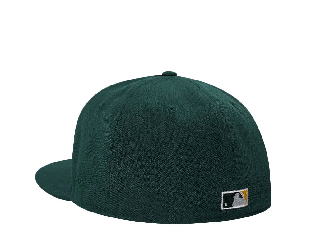 NEW ERA OAKLAND ATHLETICS BASH BROTHERS DARK GREEN EDITION 59FIFTY FITTED HAT