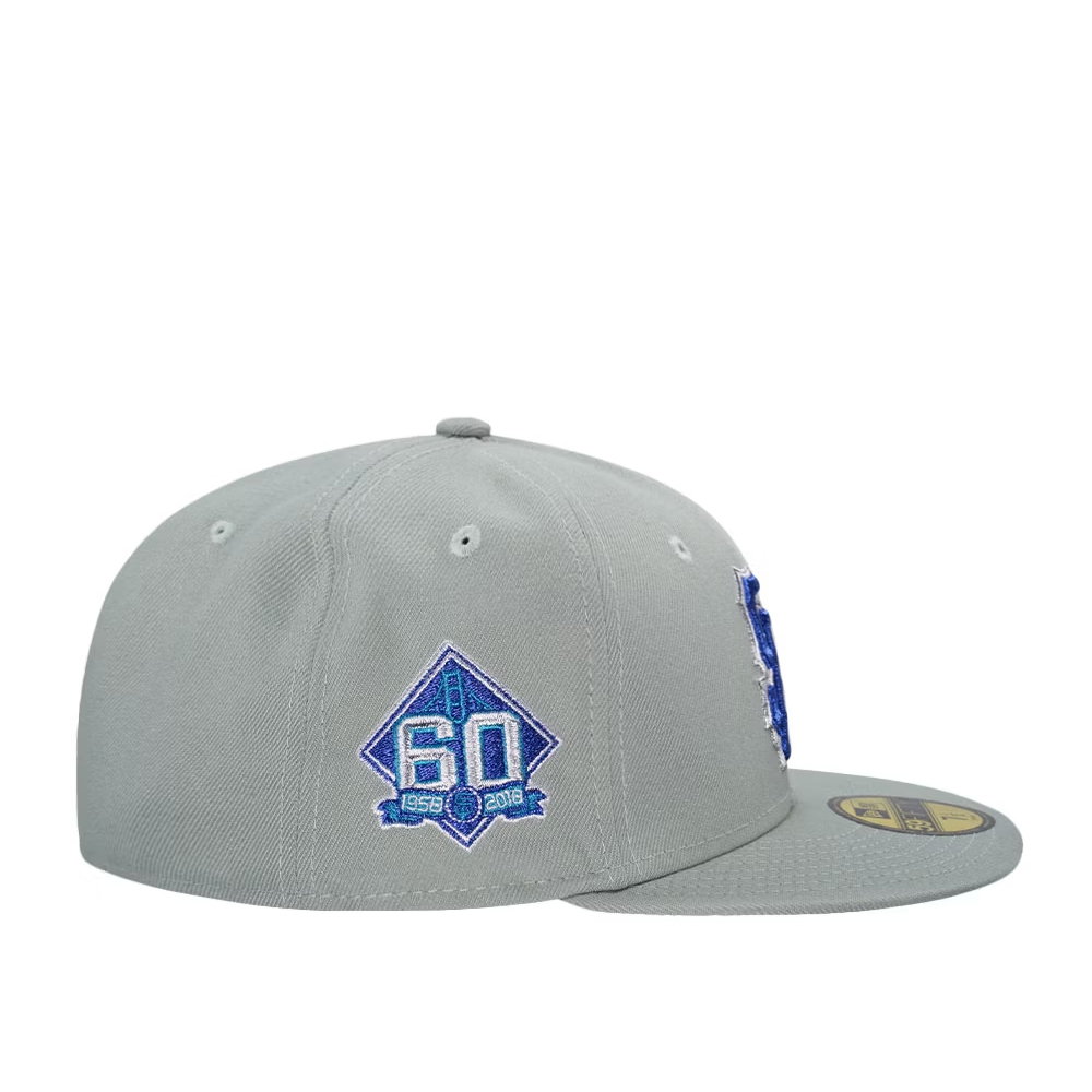 NEW ERA 59FIFTY SAN FRANCISCO GIANTS HARVEST GREY MATING CAP-GREY & BLUE EMBROIDERY