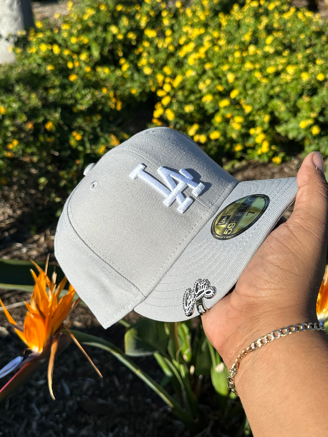 NEW ERA EXCLUSIVE 59FIFTY SMOKE GREY LOS ANGELES DODGERS