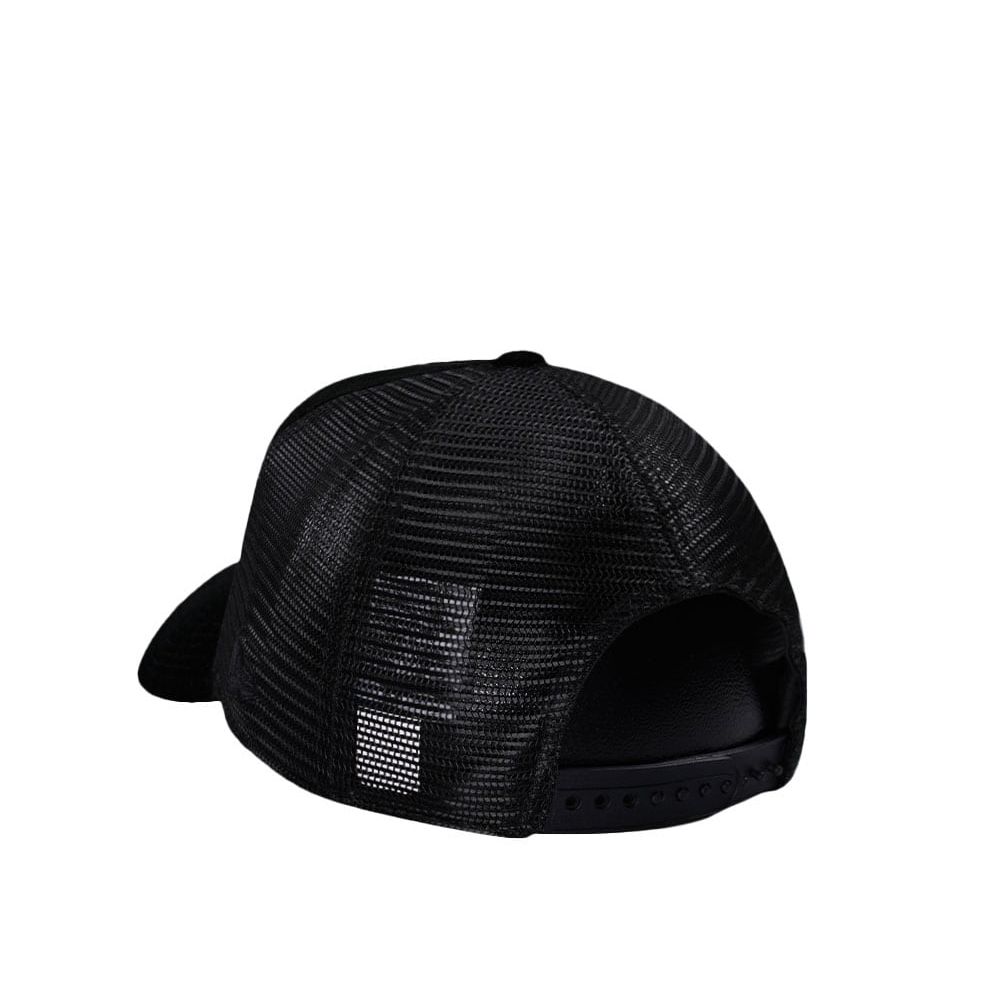 NEW ERA MLB LOS ANGELES DODGERS EMBROIDERED ALL BLACK BASEBALL CAP