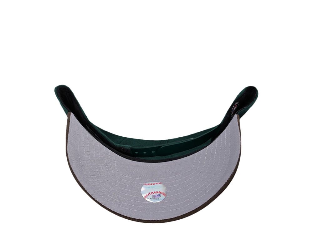 NEW ERA LOS ANGELES DODGERS 40TH ANNIVERSARY DARK GREEN TWO TONE 9FORTY A FRAME SNAPBACK CAP