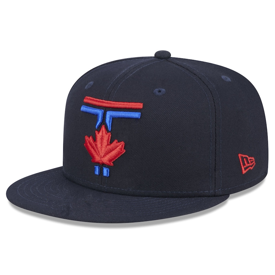 NEW ERA TORONTO BLUE JAYS BLUE 2024 MLB CITY CONNECT 9FIFTY MENS SNAPBACK HAT