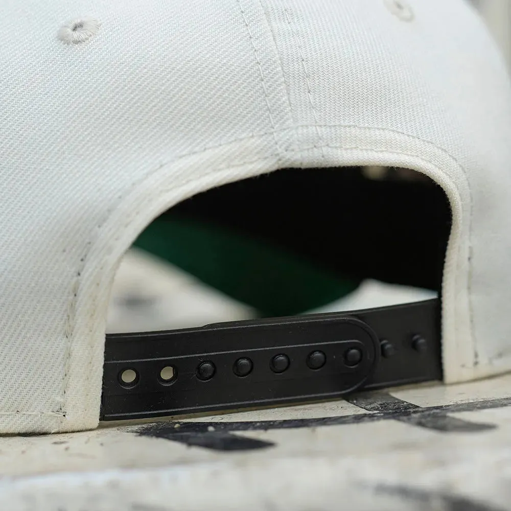 NEW ERA 9FORTY A-FRAME MLB PITTSBURGH PIRATES WORLD SERIES 1960 TWO TONE / KELLY GREEN UV SNAPBACK