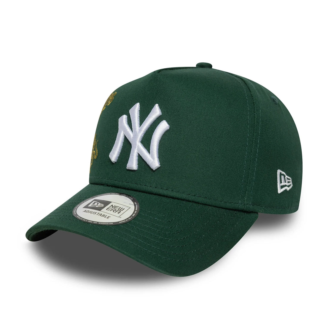 NEW YORK YANKEES MLB GREEN SNAKE ICON / NEW ERA 9FORTY A-FRAME