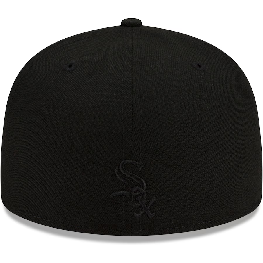 NEW ERA CHICAGO WHITE SOX BLACK 2005 WORLD SERIES TEAM EMBROIDERED CASUAL BASEBALL CAP