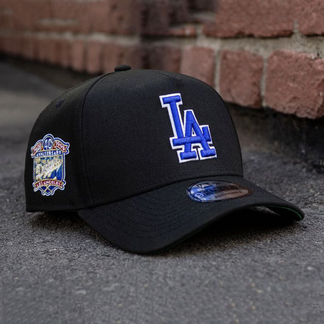 NEW AGE LOS ANGELES DODGERS 940 AF TRUCKERS BLACK/SCARMILLION BLUE OSFM CAP