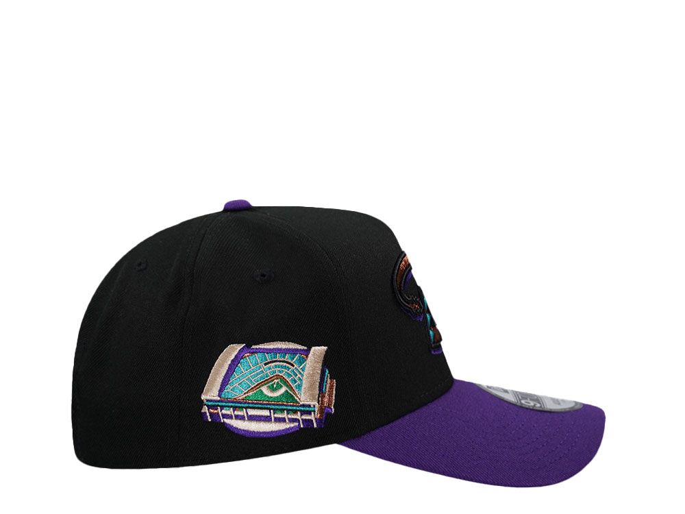 NEW ERA ARIZONA DIAMONDBACKS CHASE FIELD STADIUM TWO TONE 9FORTY A FRAME SNAPBACK HAT