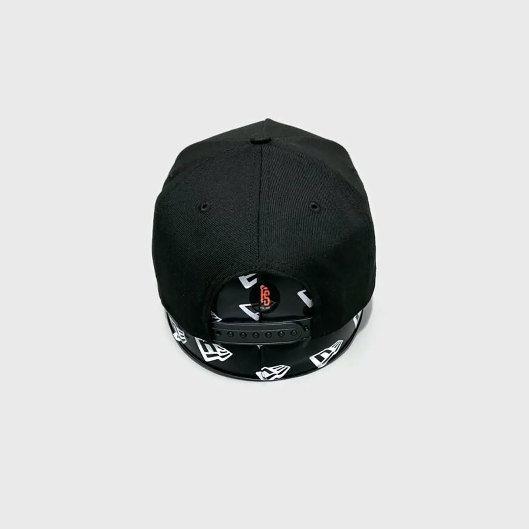 NEW ERA LOS ANGELES DODGERS OHTANI  METALLIC BLACK 9FIFTY A-FRAME SNAPBACK HAT