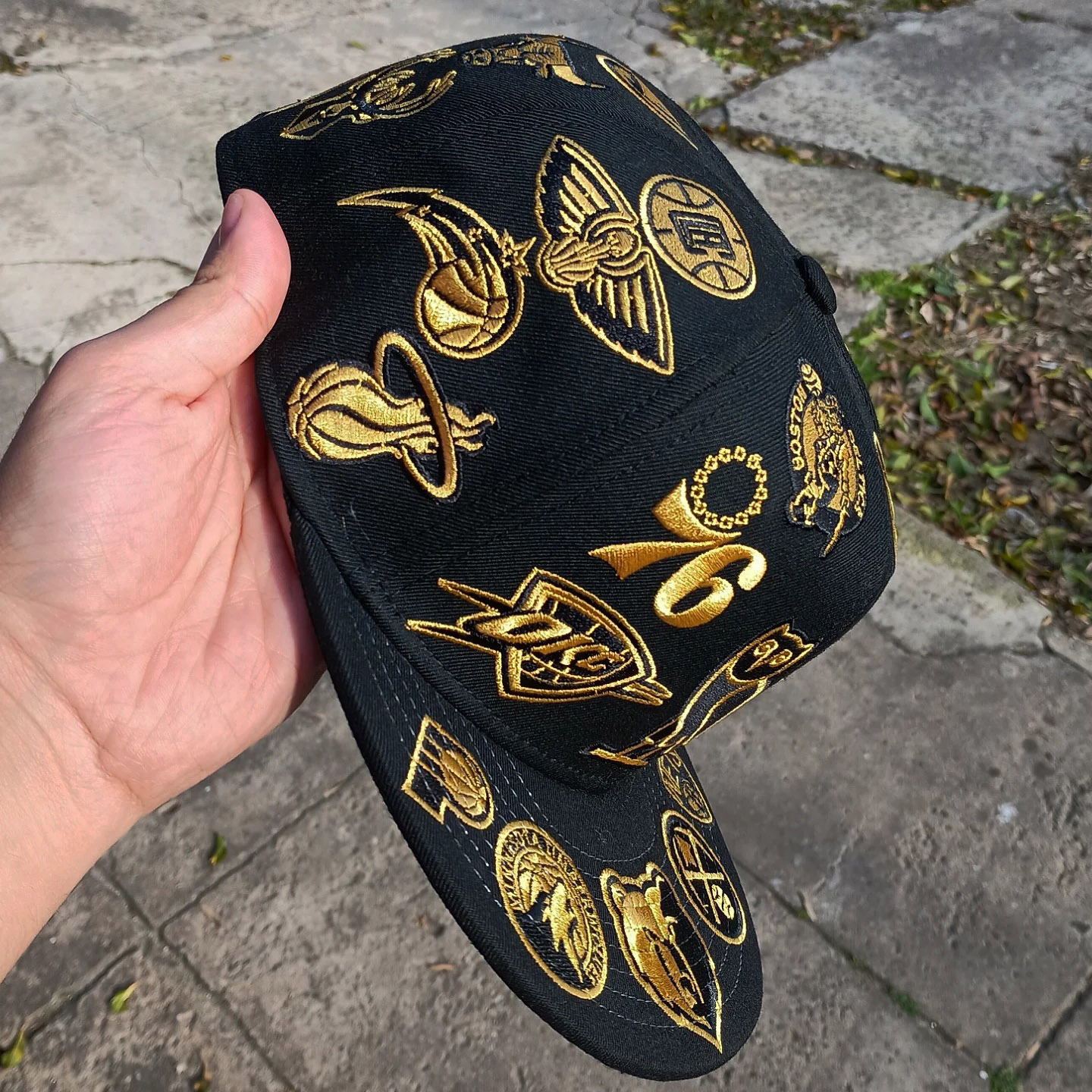 NEW ERA OVO NBA TEAM ICONS EMBROIDERED CASUAL BASEBALL CAP