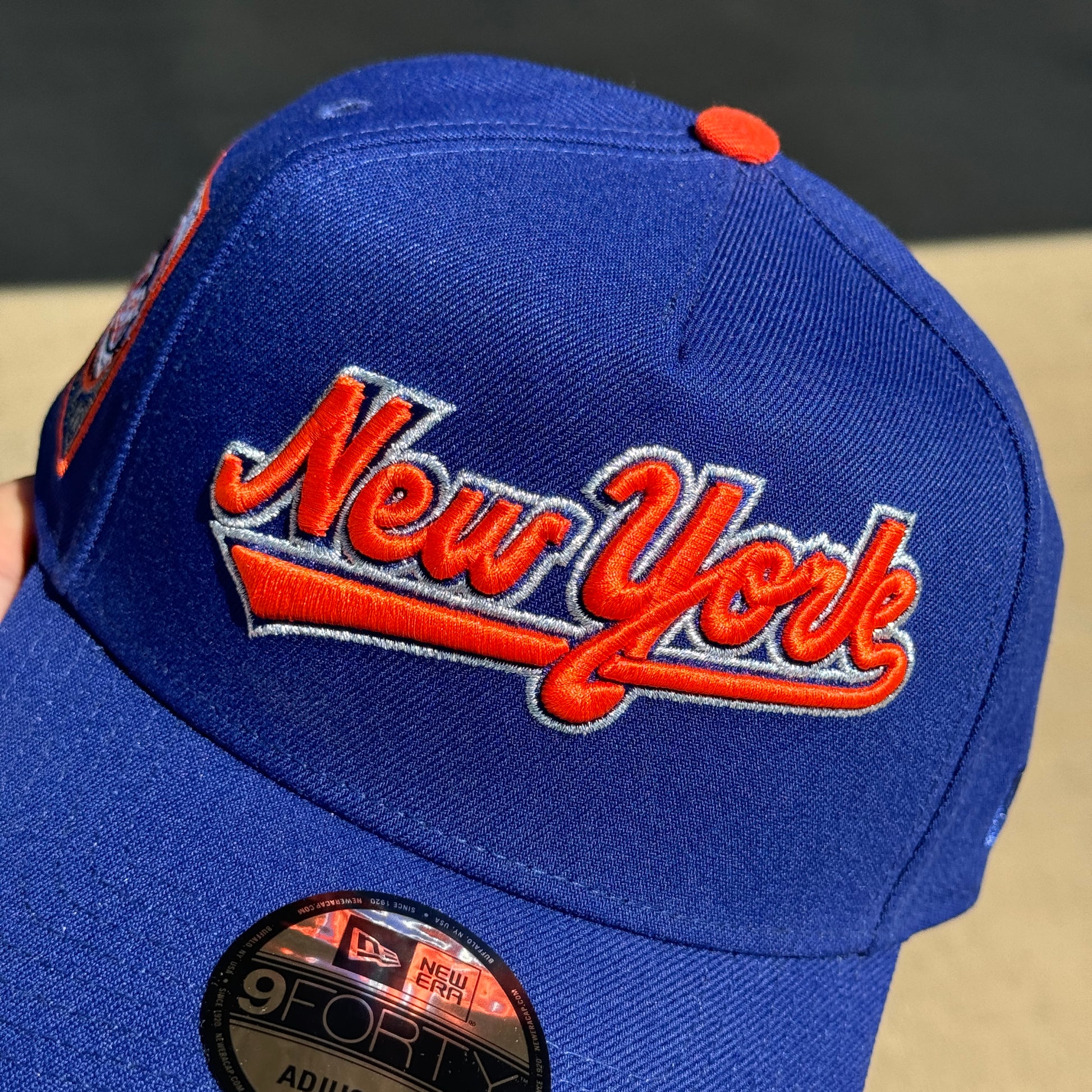NEW ERA NEW YORK METS 25TH ANNIVERSARY 9FORTY NEW ERA ADJUSTABLE SNAPBACK HAT