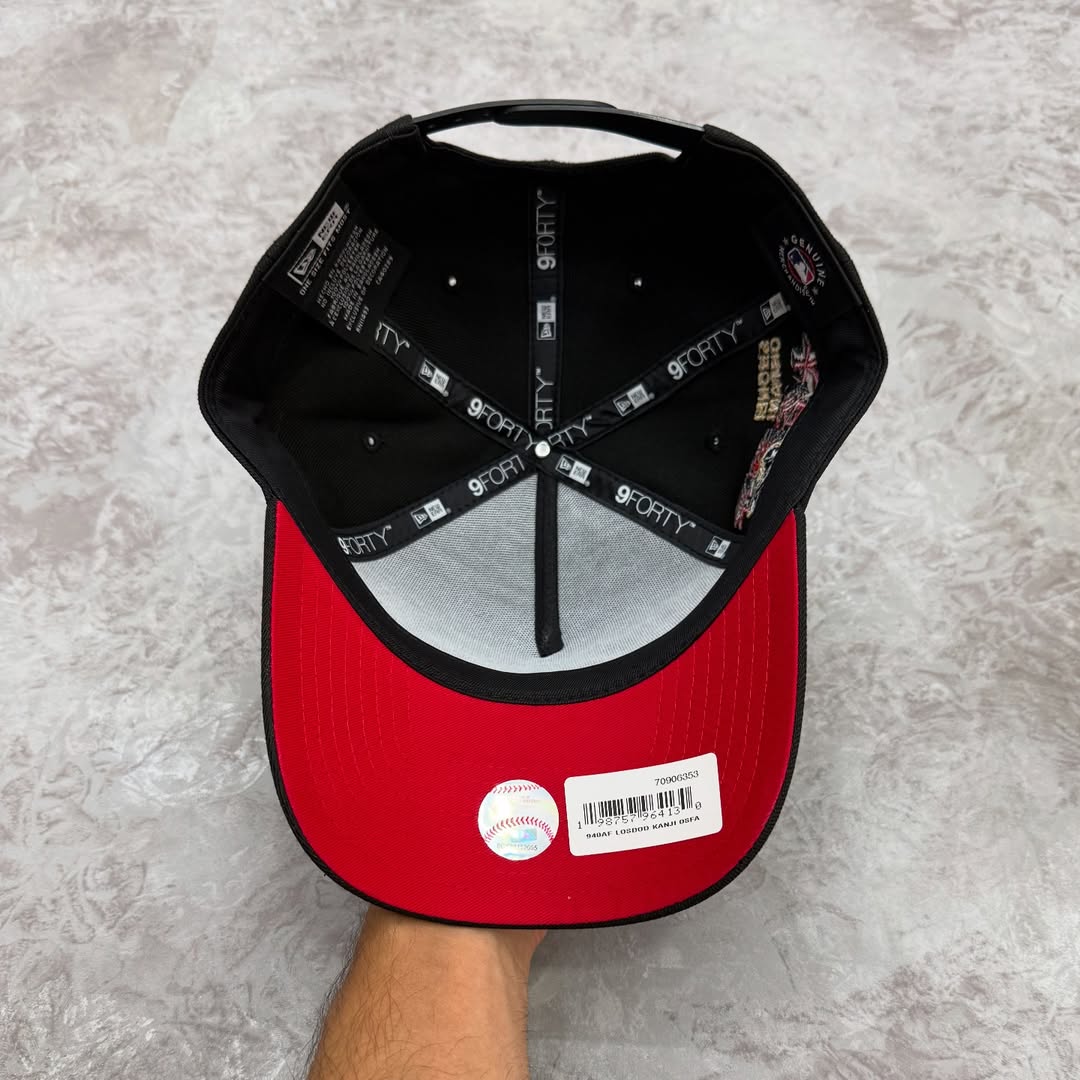 NEW ERA LOS ANGELES DODGERS OHTANI 9FORTY KANJI ROJO