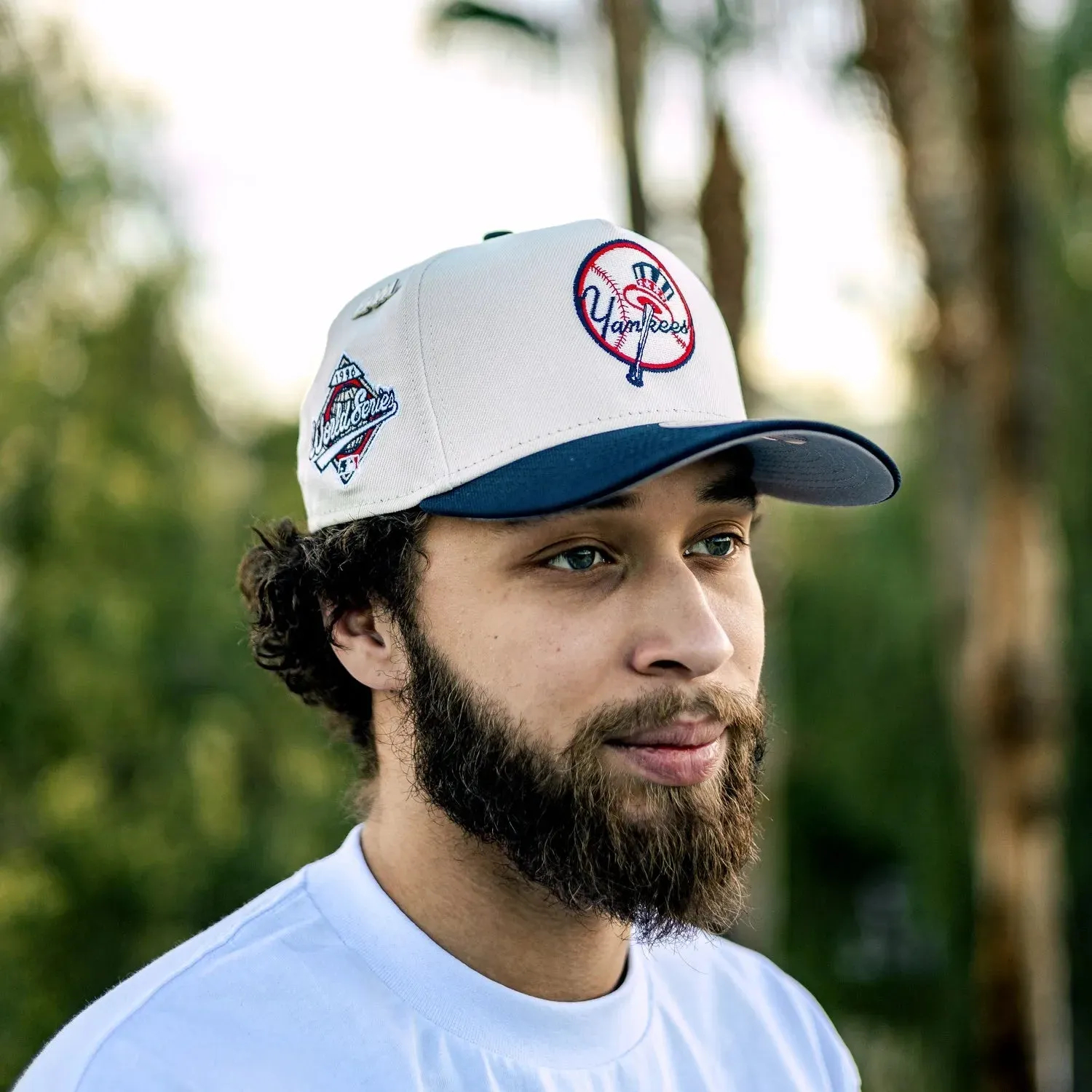 NEW ERA MLB YANKEES EMBROIDERED CONTRAST COLOR BASEBALL CAP