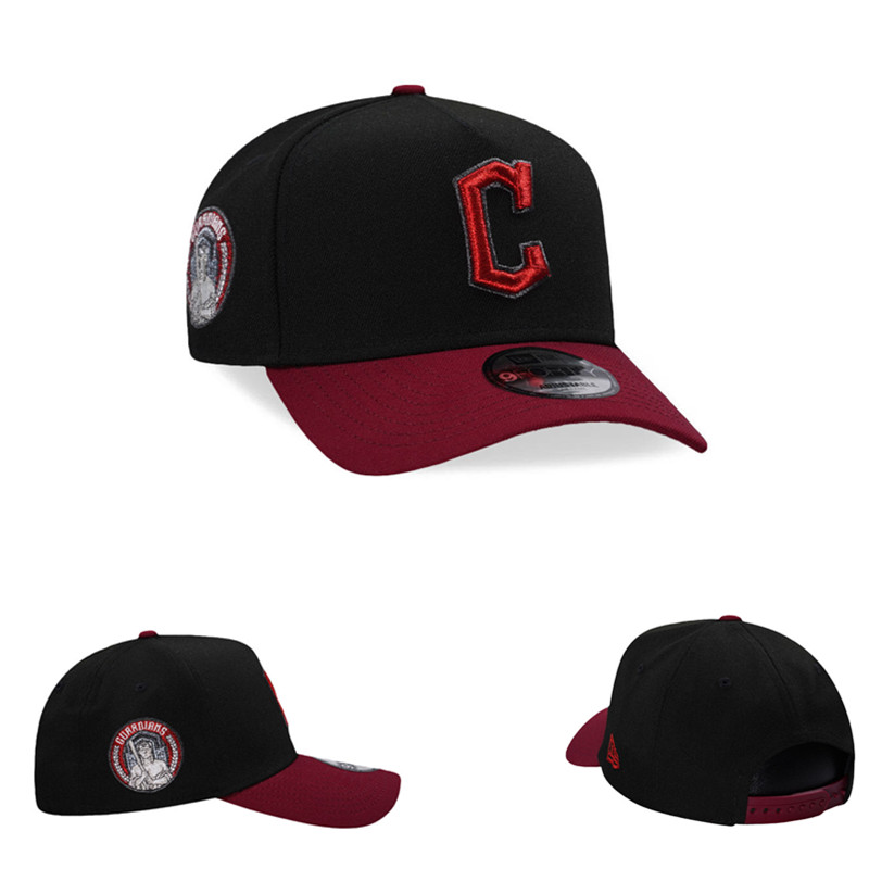 NEW ERA CLEVELAND GUARDIANS CLASSIC TWO TONE EDITION 9FORTY A FRAME SNAPBACK HAT