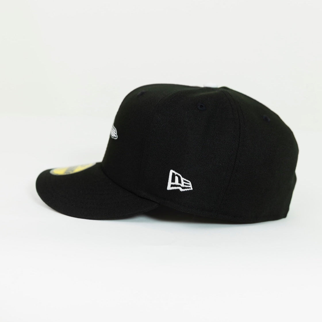 NEW ERA EXCLUSIVE 59FIFTY BLACK BALTIMORE ORIOLES W/ 30TH ANNIVERSARY SIDE PATCH