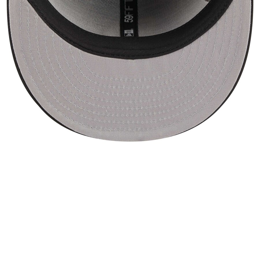 NEW ERA SAN DIEGO PADRES BLACK NEON EMBROIDERED CASUAL BASEBALL CAP