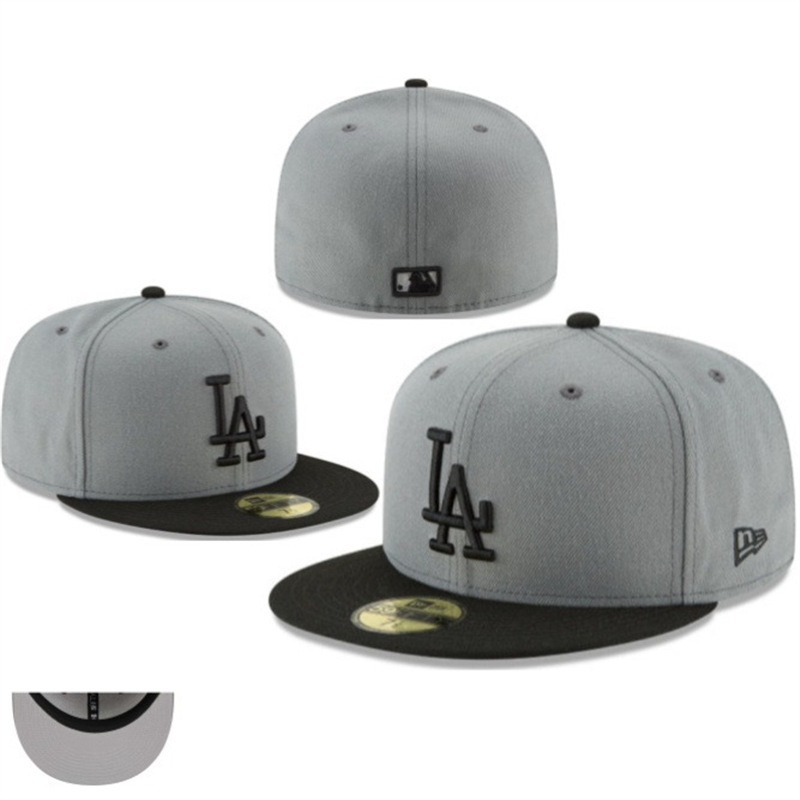 NEW ERA EXCLUSIVE 59FIFTY DARK GREY/BLACK LOS ANGELES DODGERS TWO TONE