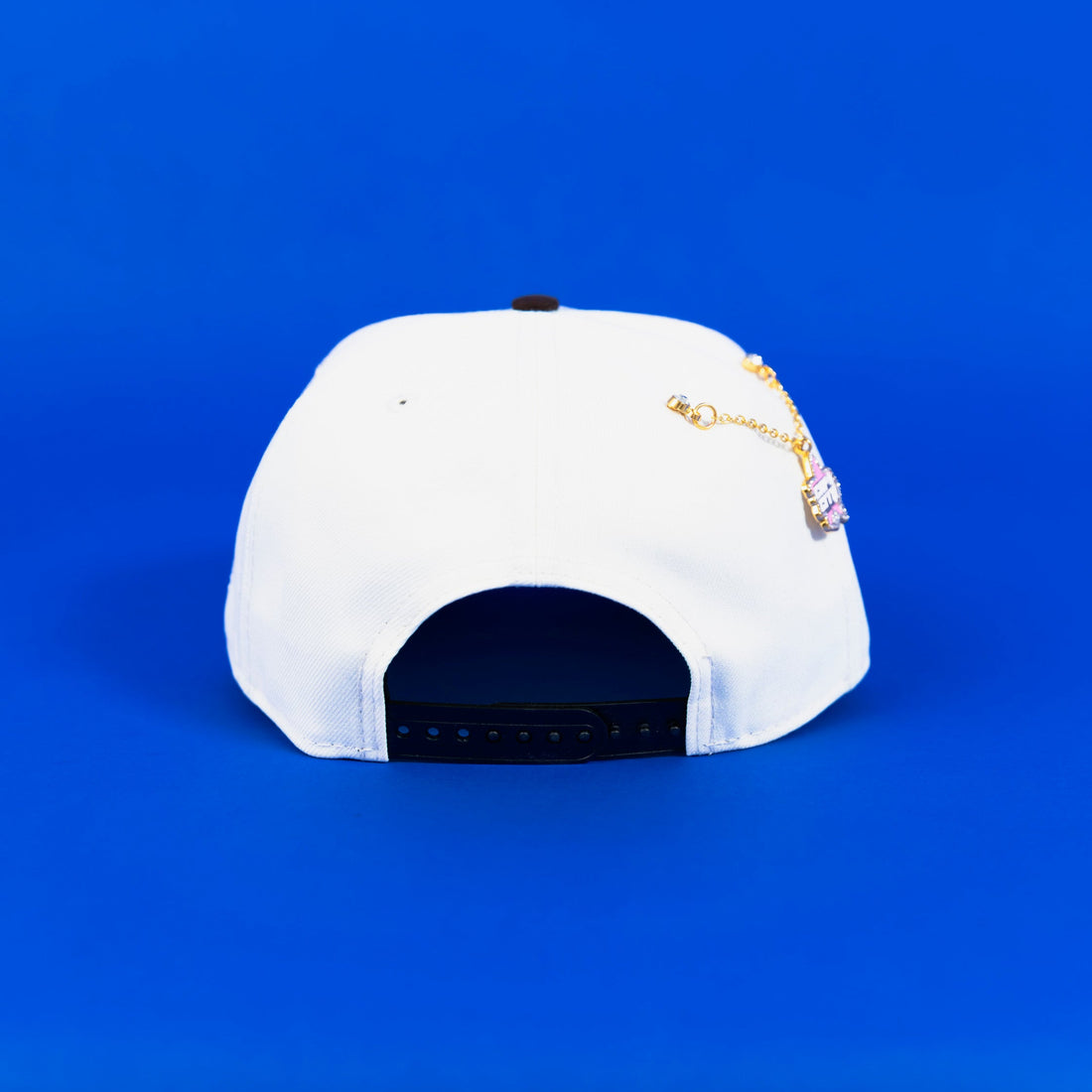 NEW ERA EXCLUSIVE 9FIFTY A-FRAME CHROME/ BROWN SAN DIEGO PADRES SNAPBACK W/ PETCO PARK SIDE PATCH