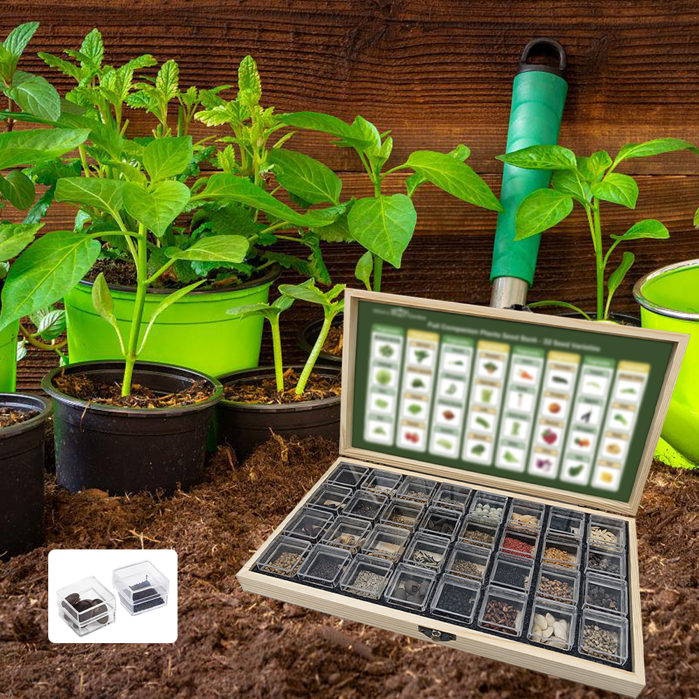 32 Heirloom Vegetable Seeds for Planting - Non-GMO Survival Seed Vault | High Germination
