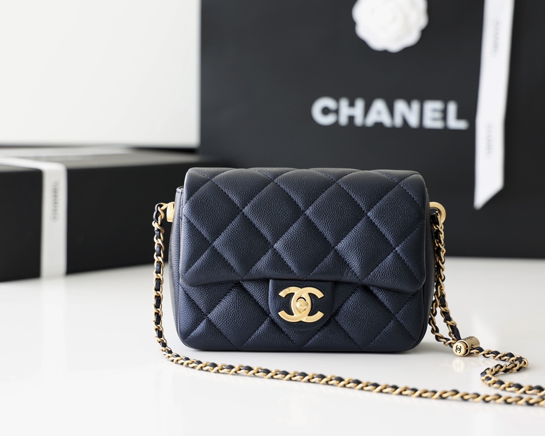 T&uacute;i X&aacute;ch Chanel Flap M&agrave;u Đen AS2855