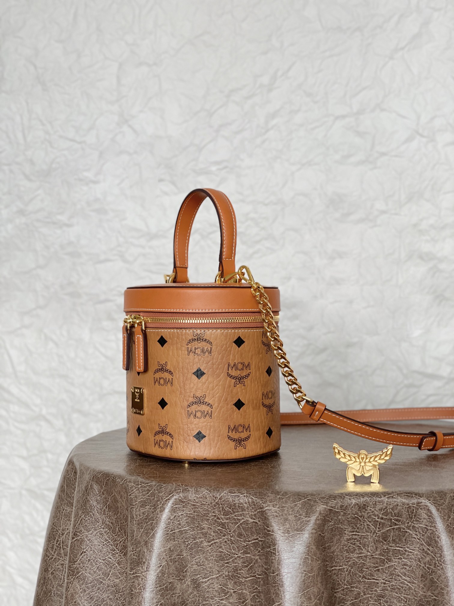 MCM LIZ VISETOS  1CO001 (BROWN)