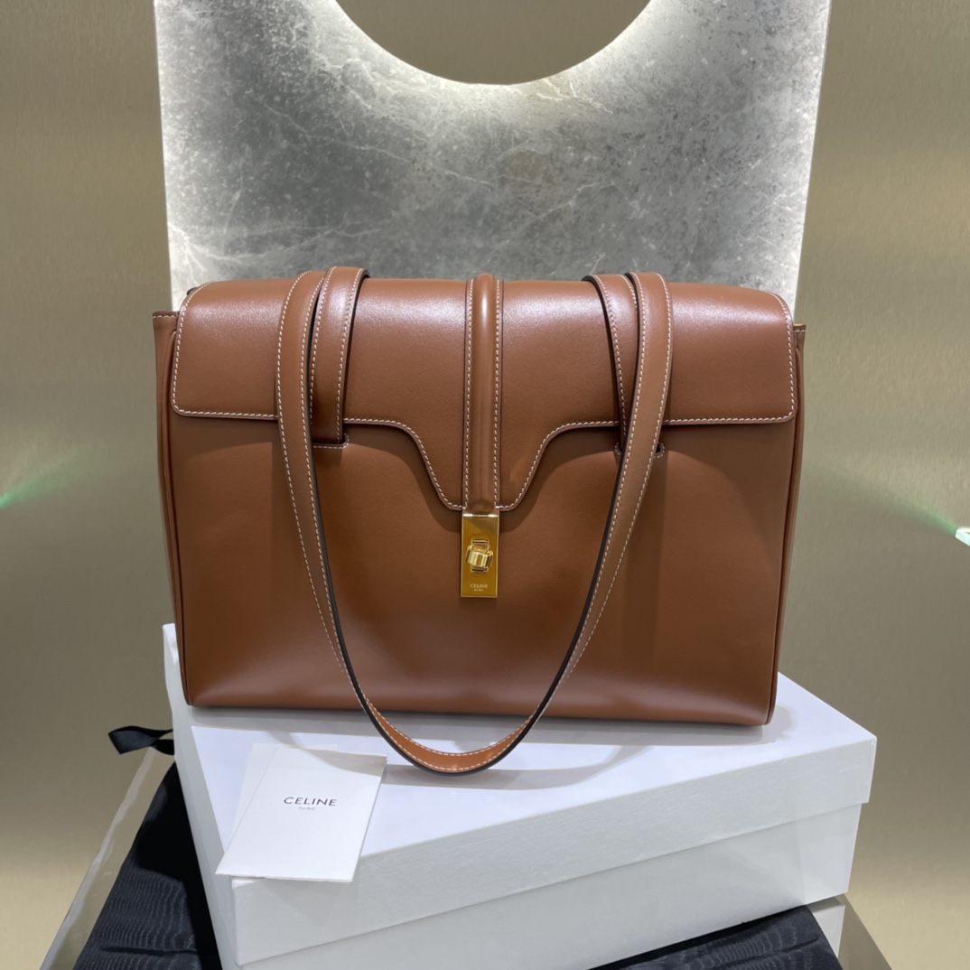 Túi Xách Celine Soft 16 195543 Màu Nâu
