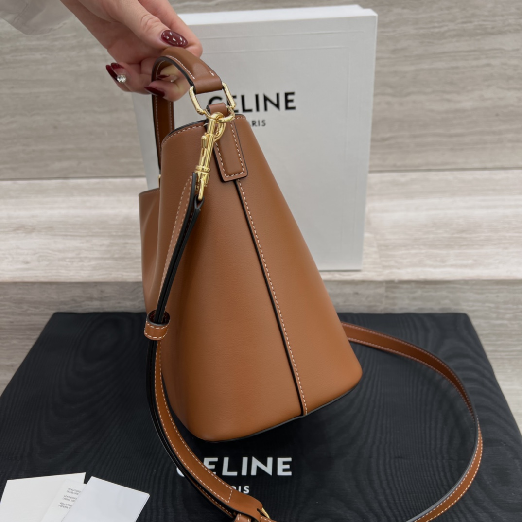 Túi Xách Nữ Celine Louise 119173 Màu Nâu