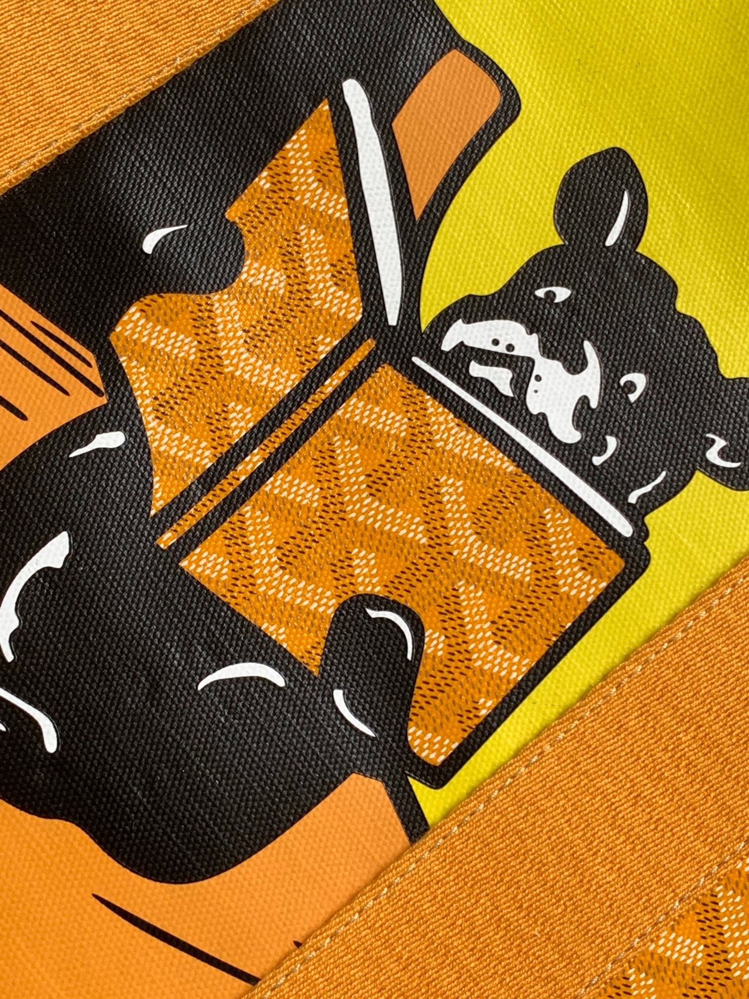 goyard Villette 8088 (yellow)