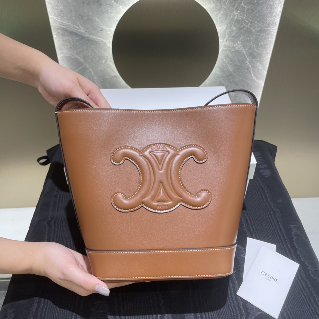 Túi Xách Nữ Cuir Triomphe 198243 Màu Nâu