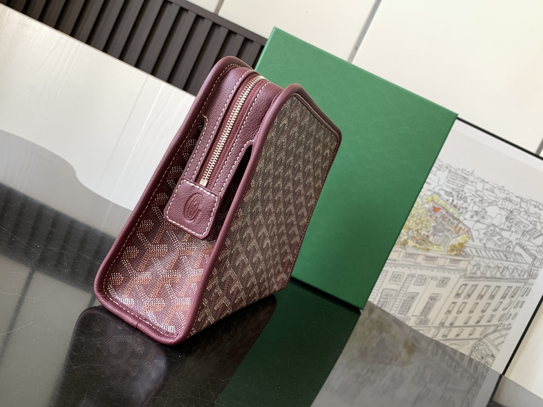 Túi Xách Goyard Jouvence Màu Đỏ Đô