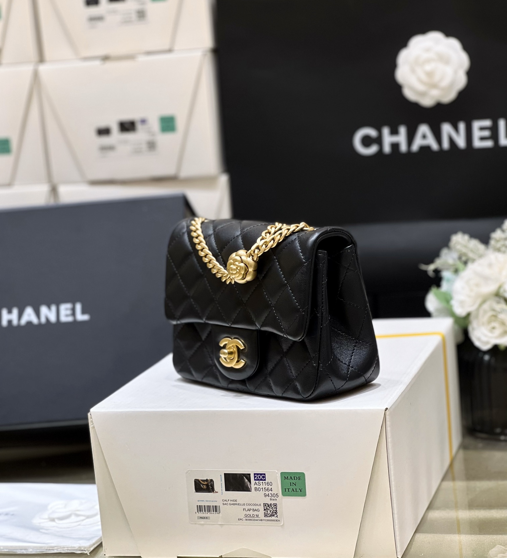 T&uacute;i X&aacute;ch Chanel AS4040 M&agrave;u Đen