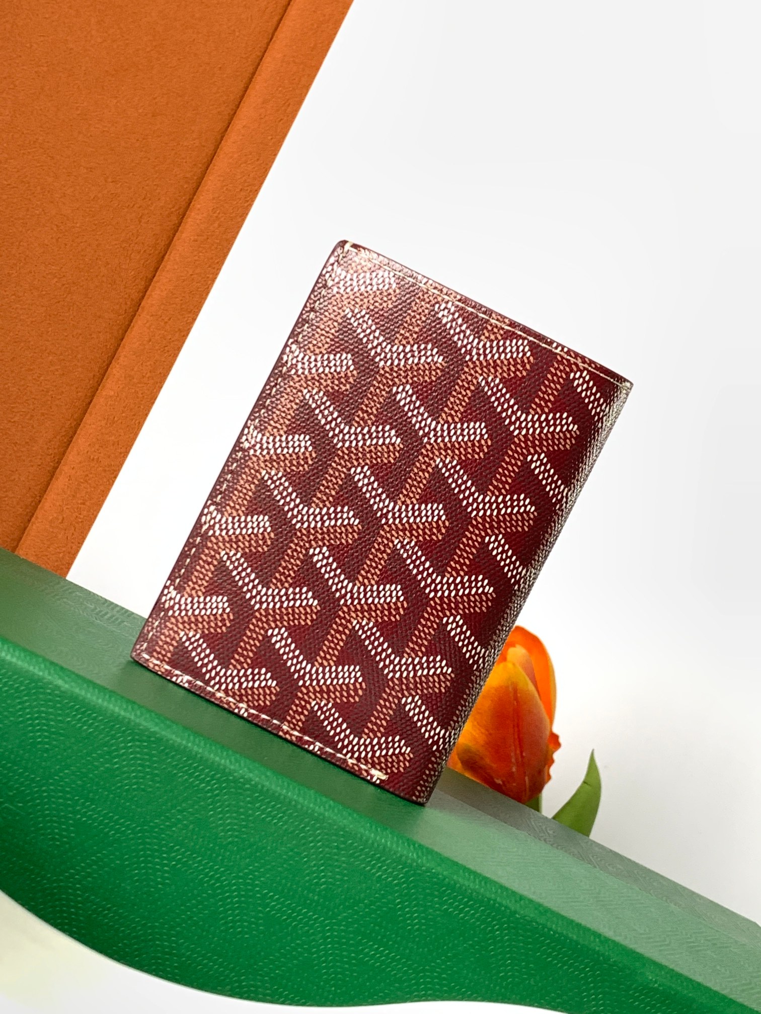 CARD GOYARD SAINT-PIERRE M8506260 MÀU ĐỎ ĐÔ