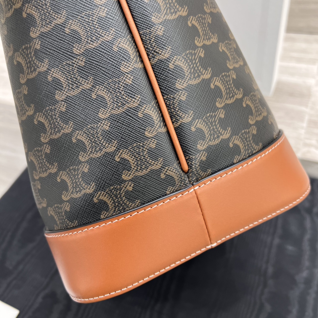 T&uacute;i X&aacute;ch Nữ Cuir Triomphe 191132 Logo Ceine