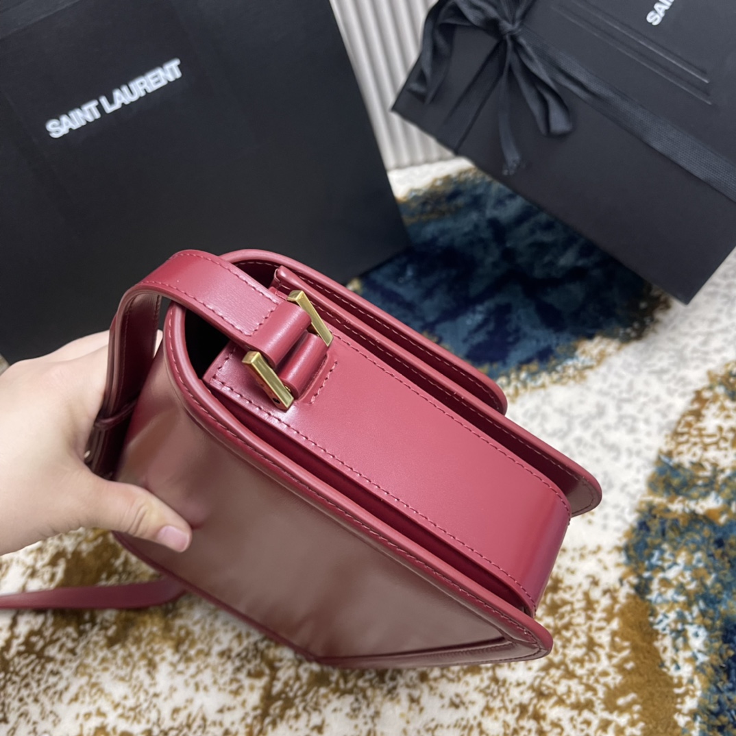 YSL Solferion Box 634305 (wine red)
