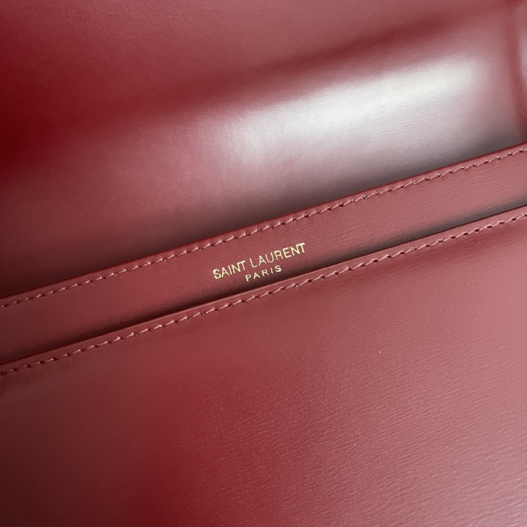 YSL Solferion Box 634305 (wine red)