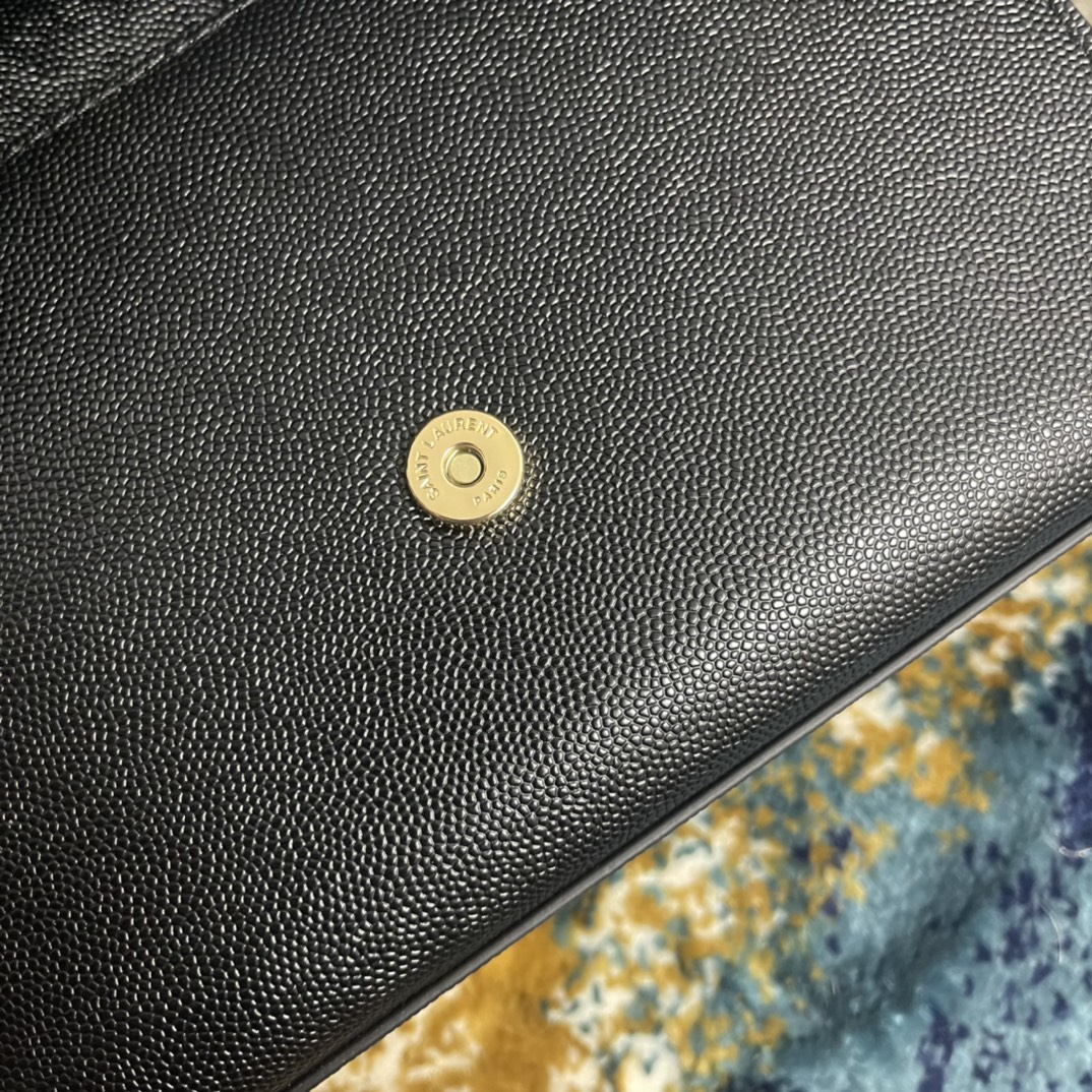 T&uacute;i X&aacute;ch Nữ YSL KATE 377629 M&agrave;u Đen Kh&oacute;a V&agrave;ng